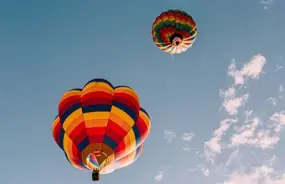 Hot air balloons