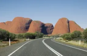 Road into Kata Tjuta