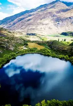 Diamond Lake, Wanaka, New Zealand