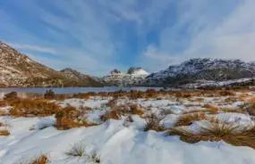 Cradle Mountain in Snow