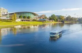 A very over the Murray River in Adelaide