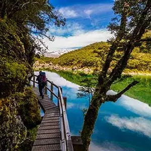 Hiking the spectacular Routeburn Track