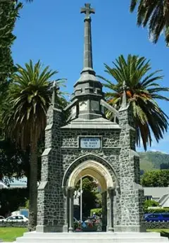 War memorial, Akaroa, New Zealand