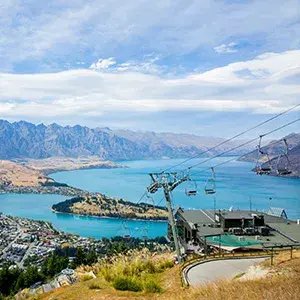 Queenstown from the Skyline Gondola