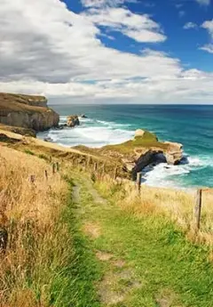 Tunnel Beach, Dunedin, New Zealand