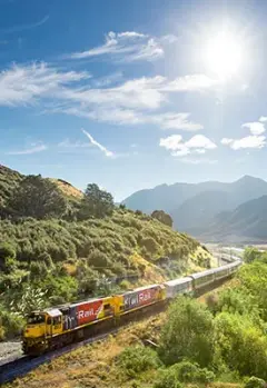 Tranzalpine train, New Zealand