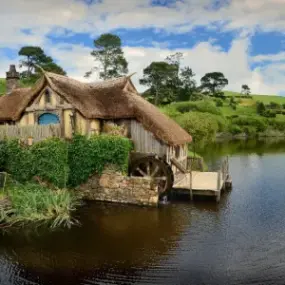 The Old Water Mill at Hobbiton