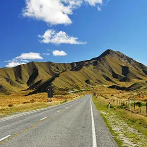 Drive the scenic and unique Lindis Pass route