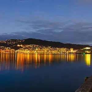 Wellington at night