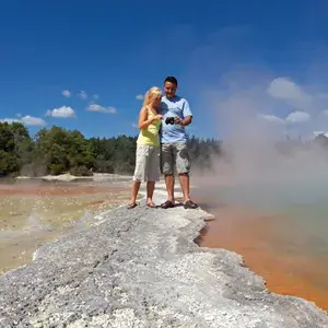 Wai O Tapu thermal wonderland near Rotorua